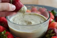 High Protein Gluten Free Fruit Dip Recipe