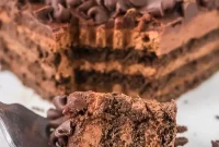 No Bake Chocolate Icebox Cake Recipe