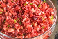 One Bowl Cranberry Relish Recipe