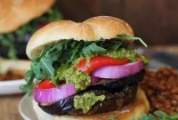 Grilled Portobello Burger Recipe with Balsamic Glaze