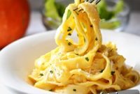 Creamy Pumpkin Alfredo Sauce Recipe for Pasta