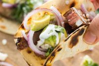 Grilled Chili-Lime Steak Tacos