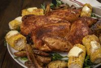 Smoked Spatchcock Chicken with Crispy Golden Skin