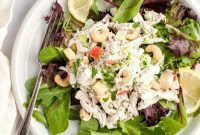 Dairy-Free Cashew Chicken and Apple Salad