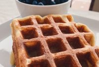 Paleo Waffles with Arrowroot and Almond Flour
