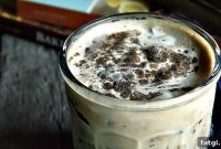 Creamy Chocolate Chip Iced Coffee