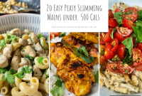 20 Recipes for Meals Under 500 Calories
