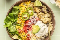 Instant Pot Chicken Burrito Bowl Recipe