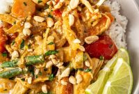 Slow Cooker Satay Chicken Recipe