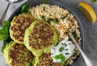 Cheesy Green Pea Fritters Recipe