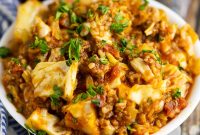 One-Pot Unstuffed Cabbage Rolls Recipe