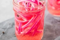 Pickled Red Onions Recipe for Tacos and Salads