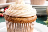 Gingerbread Cupcakes with Cream Cheese Frosting