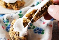 Chewy S’mores Cookies with Toasted Marshmallow and Chocolate