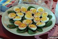 Sous Vide Deviled Eggs with Creamy Filling