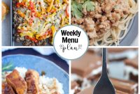 Weekly Meal Plan 248 for Family Dinners