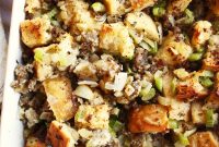 Pork Sausage and Ciabatta Stuffing Recipe
