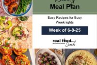 Weekly Meal Plan: Week of June 8, 2025