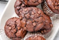 Chocolate Peanut Butter Banana Muffins Recipe