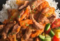 Air Fryer Stir Fry Recipe with Time and Temperature