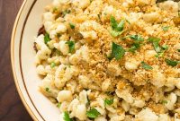 Herbed Spaetzle with Caramelized Onions