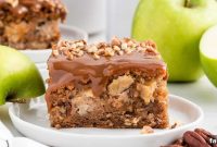 Dapple Apple Cake Recipe with Cinnamon and Brown Sugar