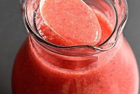 Homemade Strawberry Syrup Recipe for Pancakes and Drinks
