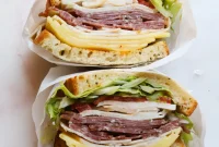 Italian Deli Sandwich with Calabrian Chili Mayo