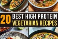 High-Protein Vegetarian Recipes for Meatless Meals