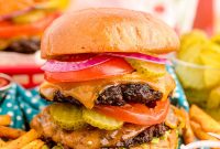 Cast Iron Skillet Smash Burgers