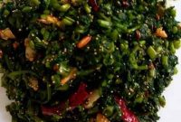 Kalmi Shak Bhaja: Stir-Fried Bengali Water Spinach