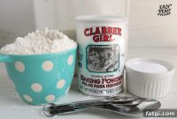 Self Rising Flour Substitute with 3 Ingredients