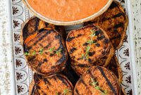 Smoky BBQ Sweet Potatoes with Maple Glaze