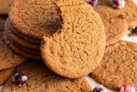 Thin and Crispy Gingersnap Cookies Recipe