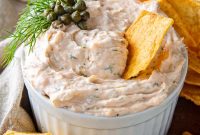 Creamy Smoked Salmon Dip with Dill and Lemon