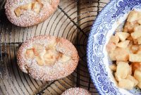 Ricotta Apple Friands: Almond Cakes with Caramelized Apple