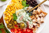 Quick Mexican Chicken Salad with Avocado and Lime