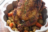 Herb Roasted Bundt Pan Chicken and Vegetables