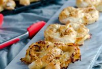 Crispy Air Fryer Mozzarella Garlic Butter Pretzels
