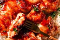 Air Fryer BBQ Chicken Thighs