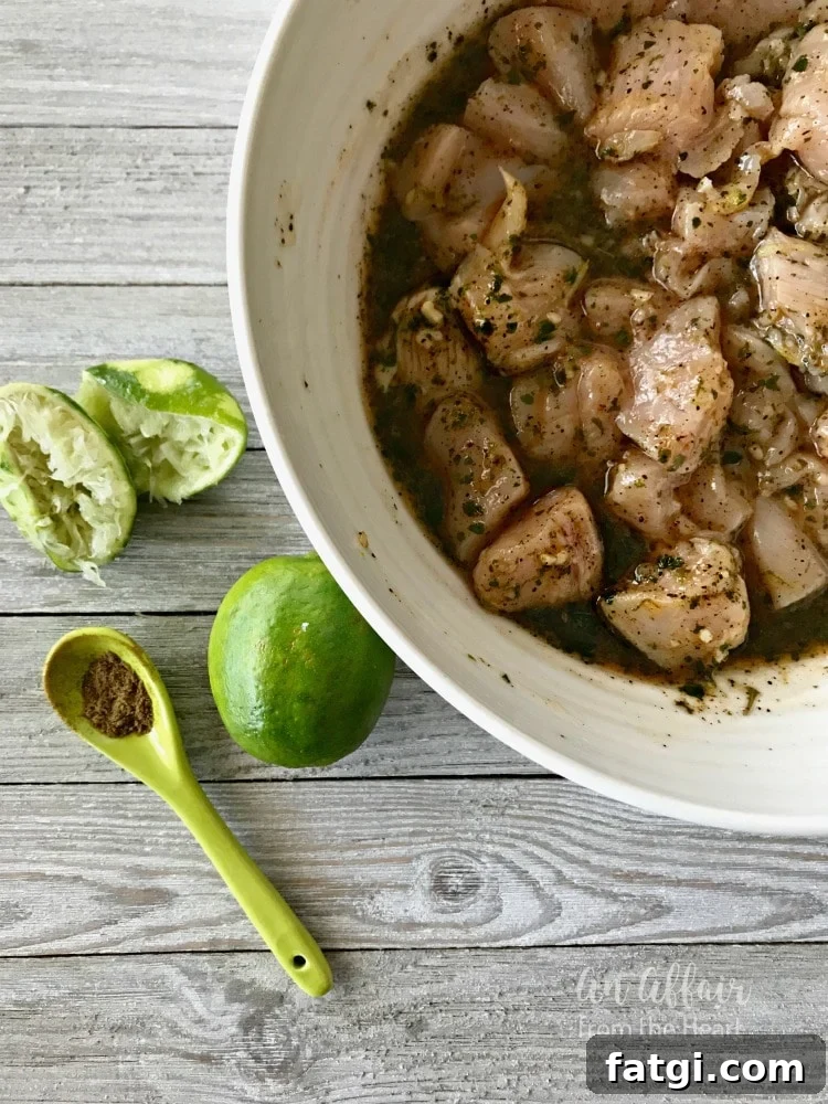 Chicken Fajita Marinade for Chicken