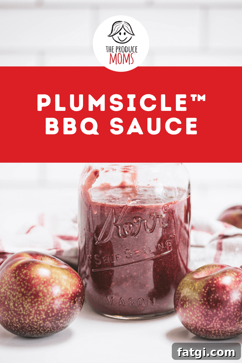 Plumsicle BBQ Sauce Pin