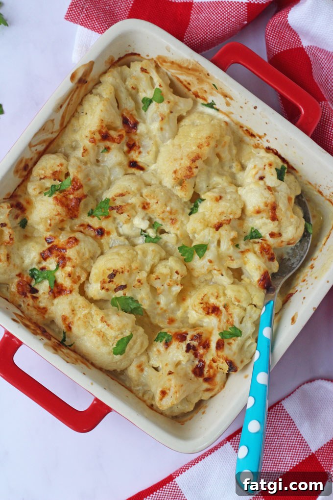Creamy Cauliflower Cheese Gratin Recipe 3 cheat's cauliflower cheese