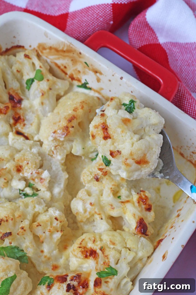 Creamy Cauliflower Cheese Gratin Recipe 4 cauliflower cheese
