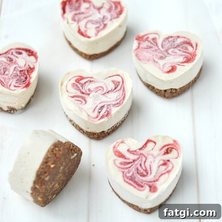 Nākd Mini Strawberry Cheesecakes {Vegan & GF}