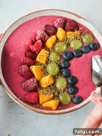 Rainbow Smoothie Bowl
