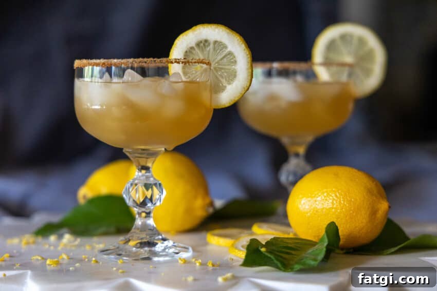 Lemon Crush Cocktail