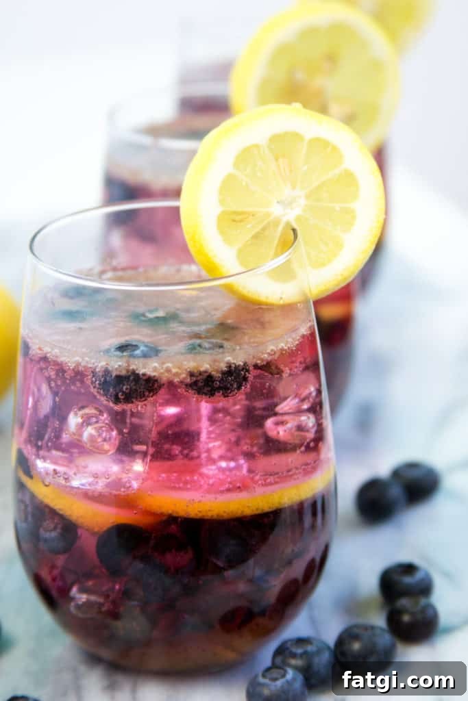 blueberry cocktail