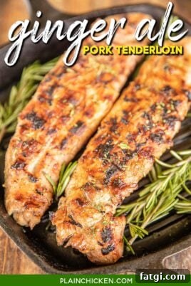 pork tenderloins in a skillet