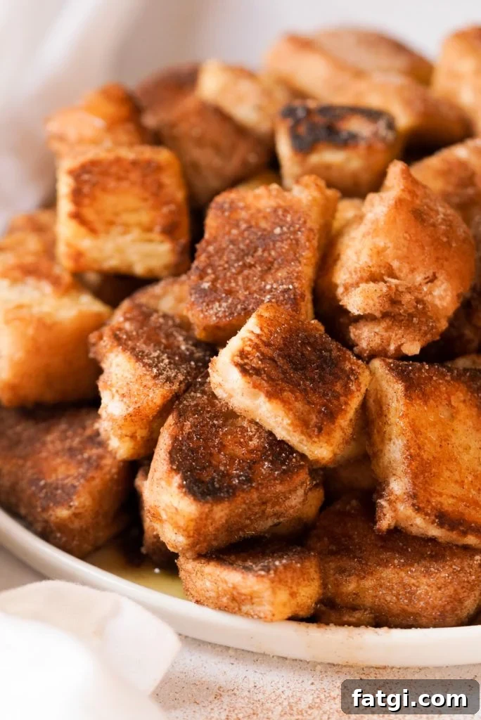 mini french toast breakfast